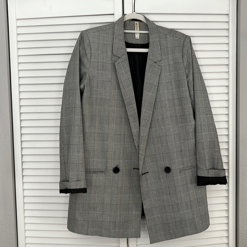 Houndstooth Blazer